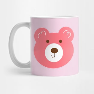 Happy Pink Bear Mug